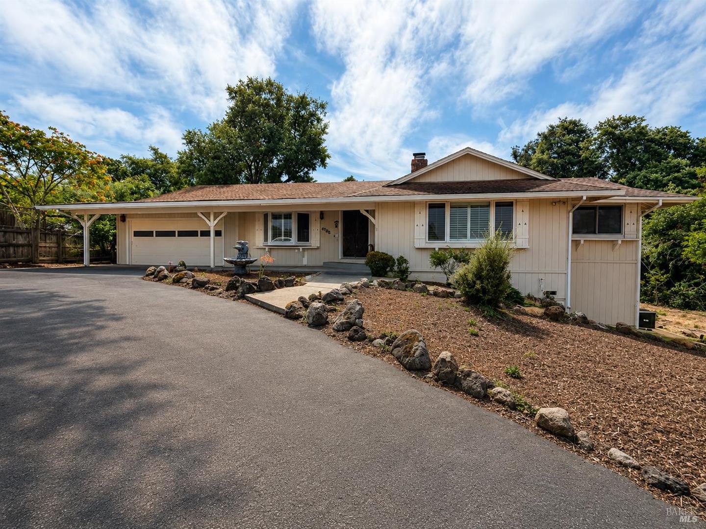 4705 Acacia Way, Penngrove, from the MLS listing