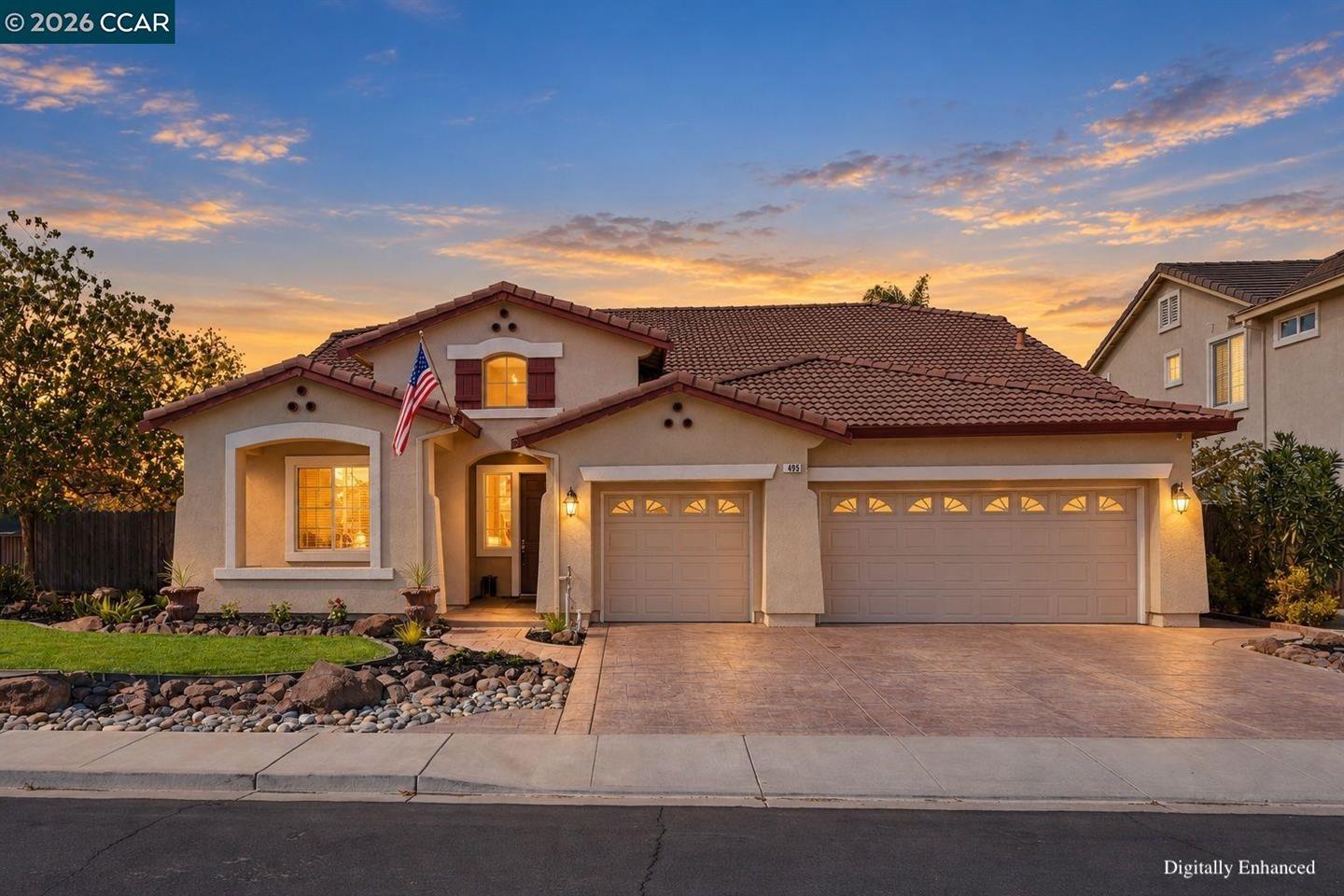 405 Emerson Ct, Discovery Bay, from the MLS listing