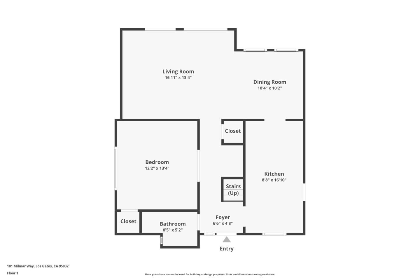 101 Milmar Way, Los Gatos, CA 95030/95032/95033