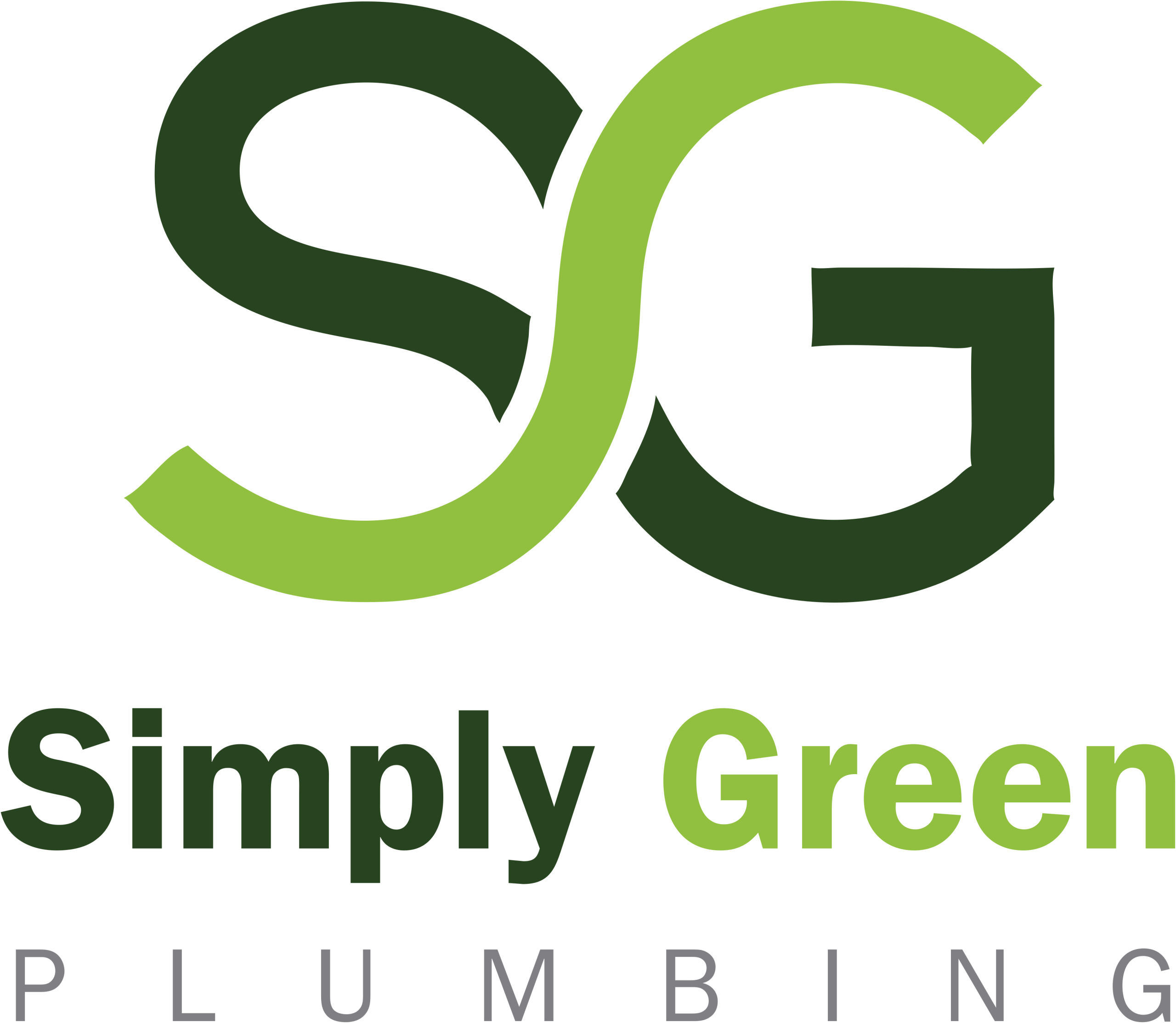 Simply Green Plumbing logo