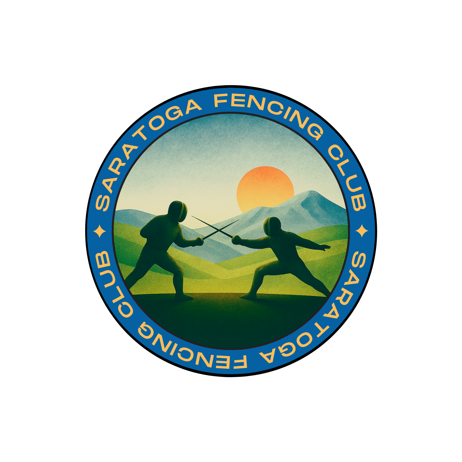 Saratoga Fencing Club logo
